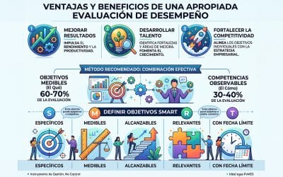 Ventajas y beneficios de invertir en una apropiada evaluación de desempeño.